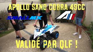 Unboxing de 2 Quads Apollo Motors  250 Sano Predator  49 CC Sano Cobra Apollo motors [upl. by Niliram992]