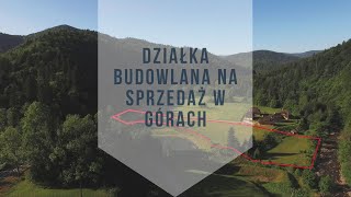 Działka na sprzedaż z linią brzegową rzeki w górach w okolicy Bieszczad GOESTE [upl. by Neehahs364]