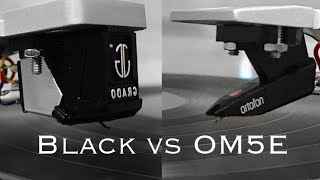 Grado Black vs Ortofon OM5E [upl. by Sherm464]