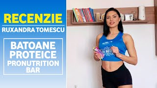 Recenzie » Batoane proteice 🍫  Pronutrition Bar » Pro Nutrition [upl. by Haskel]