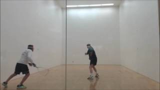 2016 Racquetball Senior World Championships  Mens 70 Singles  Macias MEX vs Hoffman USA [upl. by Nnadroj23]