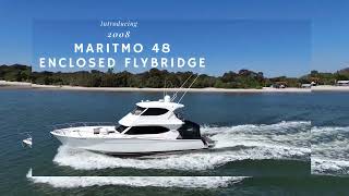 2008 Maritimo M48 Cruising Motoryacht [upl. by Letnoj]