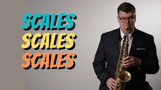 Saxophone Scales  What and how to practice [upl. by Aynad498]