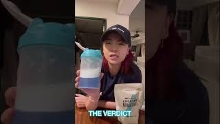 Blue raspberry flavoured creatine taste test [upl. by Mirelle507]