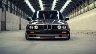 MikeCrawatPhotography BMW E30  Air Lift Performance  BBS Wheels [upl. by Ellezig]