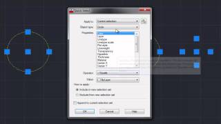 AutoCAD select by color [upl. by Hampton]