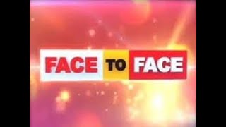 Face To Face  FULL EPISODE  January 30 2012 [upl. by Clippard]