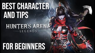 hunters arena legends  best beginner characters and tips [upl. by Christis]