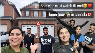 Home tour in canada🇨🇦  Best unfiltered vlog must watch❤️ nikki’sworld [upl. by Norihs]