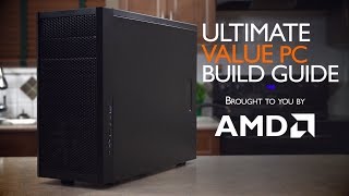 ULTIMATE AMD Value APU PC Computer quotHow Toquot Build Guide [upl. by Ardiek]