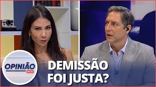 Lacombe e Amanda Klein discutem sobre gesto polêmico de Adrilles Jorge [upl. by Ebony]