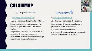 Webinar 5 errori da evitare in regime forfettario [upl. by Ovid]