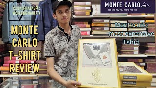 Monte Carlo Double Mercerised Cotton Tshirt Review  Best Fabric in the world [upl. by Little262]