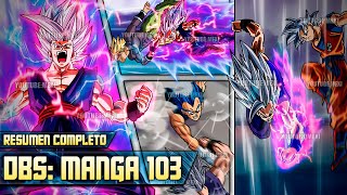 DBS Manga 103 ¡Gohan Bestia CONTRA TODOS  RESUMEN COMPLETO [upl. by Eyoj]