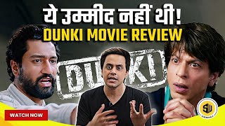 DUNKI MOVIE REVIEW  Shahrukh Khan  Rajkumar Hirani  SCREENWALA  RJ RAUNAK [upl. by Pampuch]