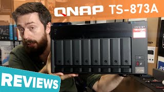 QNAP TS873A NAS Review [upl. by Palila878]