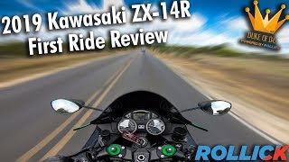 2019 Kawasaki Ninja ZX14R First Ride Review Huge Surprise [upl. by Jeffrey245]