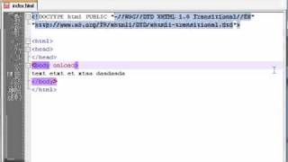 Beginner JavaScript Tutorial  23  onMouseOver amp onLoad [upl. by Nnairol890]