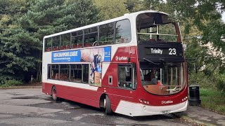 23 Lothian Buses Volvo B9TL Gemini II 382 SN11 EDJ [upl. by Eno]