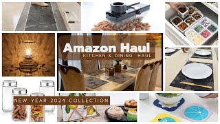 Beautify your Kitchen amp Dining room with stunning Amazon Haul 🏡 Kitchen amp Dining Utility Haul [upl. by Arnulfo]