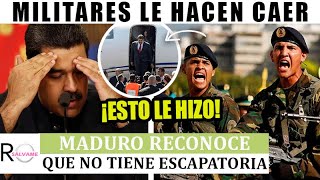 🔴 JAQUE MATE A Maduro MILITARES LE TRAICIONAN y REVELAN PLAN DE HUIDA por FRAUDE en ELECCIONES [upl. by Mika]