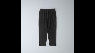 CURLYampCo2TUCK TAPERED EZ PANTS seersucker check [upl. by Athal493]