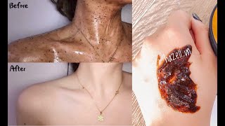 Coffee scrub for face and body skin whitening 10 times  skin tightening and wrinkle removal [upl. by Mastat]