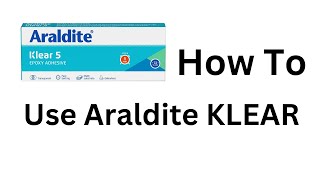 How to Use Araldite KLEAR  एरो लाइट 5 मिनट कैसे यूज़ करें  Full information In Hindi [upl. by Idas]