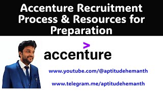 Accenture Entire Recruitment Process amp Resources to prepare [upl. by Miah]