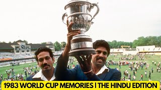 1983 World Cup Journalists at The Hindu remember Indias history triumph [upl. by Eceinart]