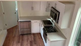 Big Gorgeous Tiny House Tour 10 x 30 Kinderhook has a sleeping loft washerdryer full kitchen [upl. by Nylrats85]