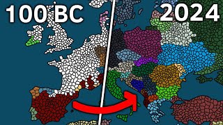 The History of Europe Every Year In Game Style [upl. by Rosita]