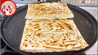 5 DAKİKADA HAZIR YUFKADAN GÖZLEME😋börek tarifleri [upl. by Endaira952]