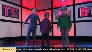 Förskolebarnen som gjort succé med robotdans  Nyhetsmorgon TV4 [upl. by Irolam]