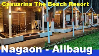 Casuarina The Beach Resort Nagaon Alibaug old name Karpewadi Nagaon  Luxury hotel  swimming pool [upl. by Burnie]