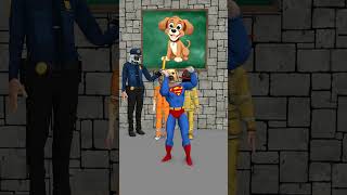 Skibidi thief with fire cat vs Superman dog Who do you like more shorts skibiditoilet [upl. by Aynik]