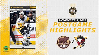 POSTGAME HIGHLIGHTS November 3 2023 [upl. by Lauro]