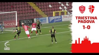 TriestinaPadova 10  Highlights 34° Giornata Serie C 20202021 [upl. by Pros151]