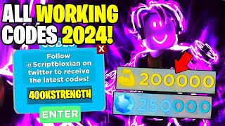 NEW ALL WORKING CODES FOR MUSCLE LEGENDS IN 2024 ROBLOX MUSCLE LEGENDS CODES [upl. by Nialb]