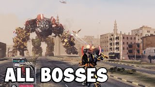 Transformers Revenge of the Fallen【ALL BOSSES】 [upl. by Gerkman]