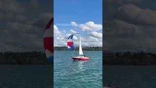 Sailing Bliss A Picturesque Journey on Lake Neuchâtel [upl. by Anuhsal176]