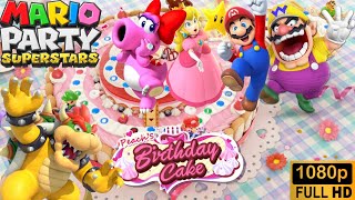 Mario Party Superstars  Peachs Birthday Cake as Birdo Master Difficulty 🥮 [upl. by Pammy]