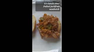 Pulled jackfruit sandwich PART 2 pulled pork or not Vegan jackfruit [upl. by Leonardo169]