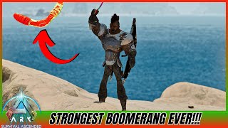 This Boomerang can Do EVERYTHING Ark Survival Ascended Omega Mod [upl. by Krusche]