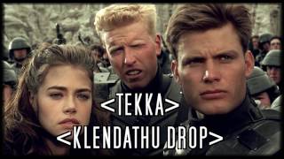 Tekka  Klendathu Drop  Starship Troopers Metal Cover [upl. by Scoville496]