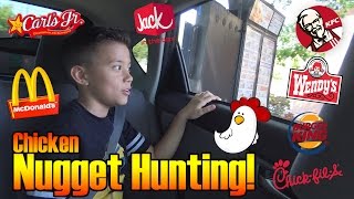 Drive Thru CHICKEN NUGGET HUNTING Plus Cooking with MommyTube [upl. by Ynnos]