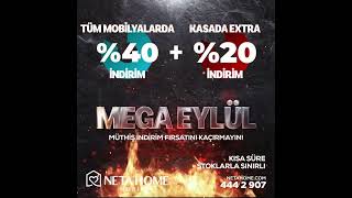 NETAHOME MEGA EYLÜL 20 İNDİRİM [upl. by Chiaki]