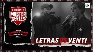 LETRAS VS VENTI  TORNEO CLASIFICATORIO FMSPERÚ​​​ 2022  CUARTOS DE FINAL  Urban Roosters [upl. by Durand674]