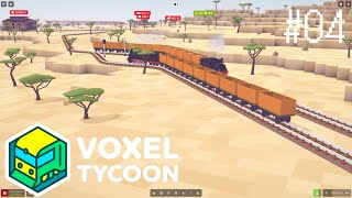 【VOXEL TYCOON】04：線路の複線化に挑戦【ゆっくり実況】 [upl. by Kapoor904]