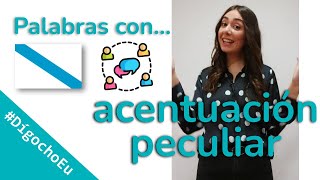 DígochoEu Palabras con acentuación peculiar [upl. by Lulu]